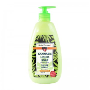 CANNABIS skystas muilas su dozatoriumi 500ml.  